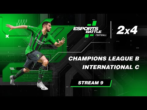 Видео: 2025-09-09 - Champions League B and International С E-Football ESportsBattle Stream 9
