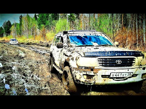 Видео: Сможет ли Land Cruiser 100 на новой резине проехать без лебёдки?! Нам снова говорят, вы не проедете