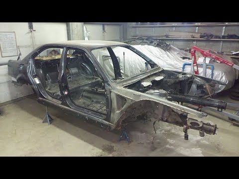 Видео: Реставрация BMW E38 ч.4