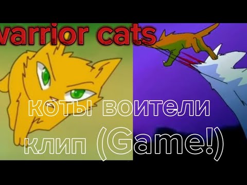 Видео: коты воители РЫЖИК  КЛИП /*Game!*/ **warrion cat**