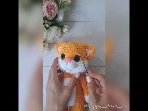 Видео: Как сделать усы игрушке 🐱
