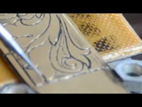 Видео: Обронная гравировка