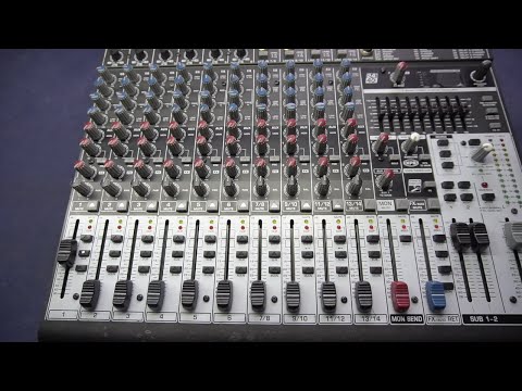Видео: РЕМОНТ МИКШЕРА BEHRINGER XENYX 1832FX