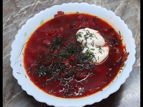 Видео: Самый Вкусный ПОСТНЫЙ БОРЩ!! Все Секреты Красного Борща!! В пост тоже можно кушать ВКУСНО!!