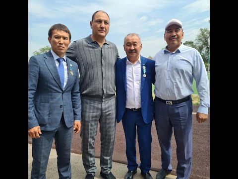 Видео: Спорт жұлдыздары еліміздің даңқты бапкерге құрмет көрсетті | Тұрсынғали Еділов