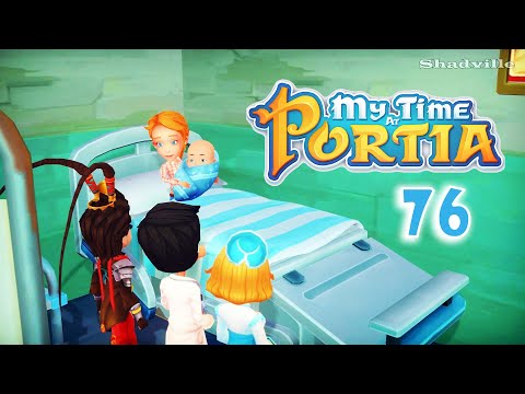 Видео: Пополнение в семье ☀ My Time At Portia Прохождение #76