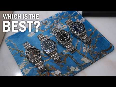 Видео: Сравнение ВСЕХ Tudor Black Bay Diver — BB54, BB58, BB41 и BB68