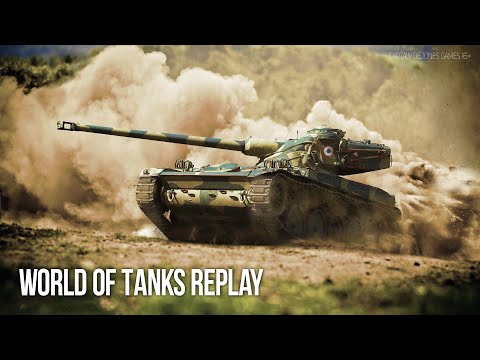 Видео: АМХ 13 90: Нереальное катка против десяток. [ РОЗЫГРЫШ ГОЛДЫ ]