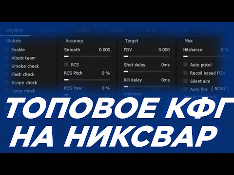 Видео: СЛИВ ТОПОПВОГО КФГ НА НИКСВАР / СЛИВ СИНЕГО КФГ НА НИКСВАР