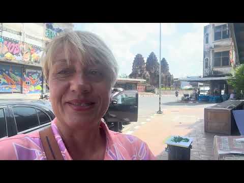 Видео: Лопбури, город в центре Таиланда. Царство обезьян.