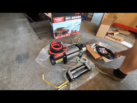 Видео: Платформа для эвакуатора в домашних условиях часть 5. Подключение лебедки Comeup gio120