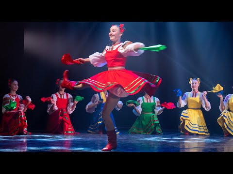 Видео: Девичий перепляс, Ансамбль Локтева. Girl's Dance, Loktev's Ensemble.