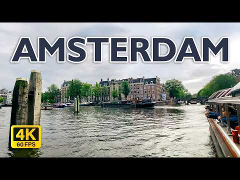 Видео: Прогулка на лодке по каналам Амстердама. Chill Out Relax Mix 2025