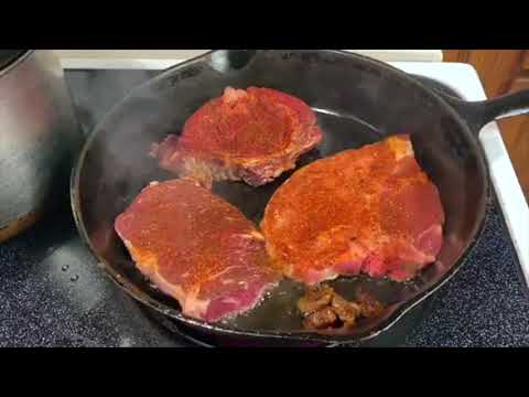 Видео: Жареный рибай | Картофель фри, запеченный в духовке | Daddy Jack