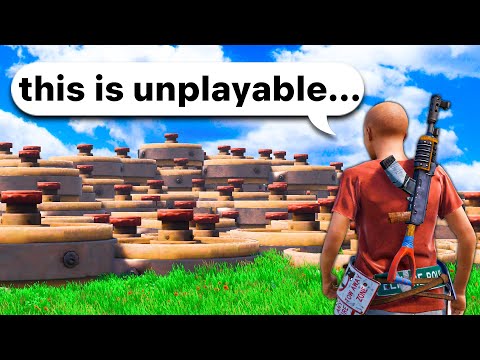 Видео: Я покрыл всю карту минами в Rust