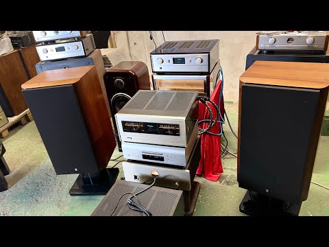 Видео: Accuphase P 500 & P 500L часть 2 БОНУСом Technics SE A7000