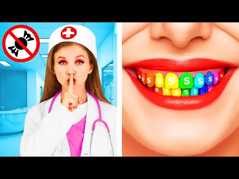 Видео: Как Пронести Еду в Больницу | Сумасшедший Челлендж от DuKoDu Challenge