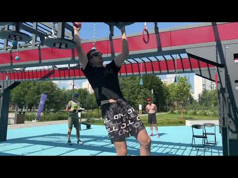 Видео: Победа на ниндзя турнире в парке Яуза 🥇