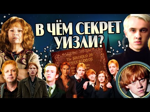 Видео: Почему Малфоев так мало, а Уизли больше всех?