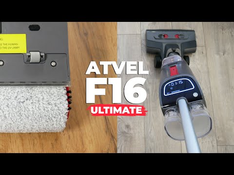 Видео: Atvel F16 Ultimate: беспроводной моющий пылесос с самоочисткой и сушкой роллера💦 ОБЗОР и ТЕСТ✅