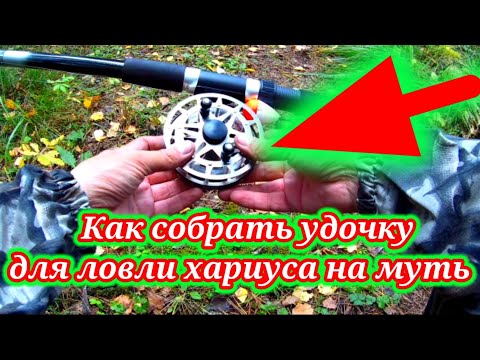 Видео: Как собрать удочку для ловли хариуса на муть☝. Какую удочку , Какую леску и Какую Катушку ☝