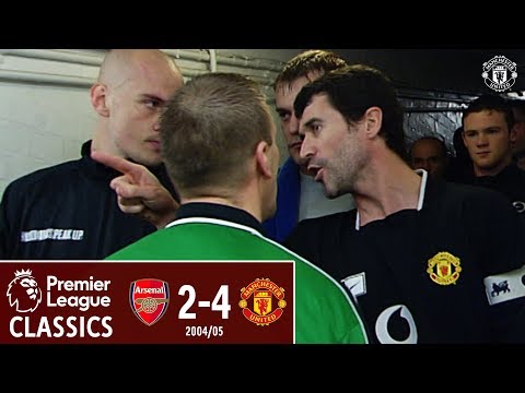 Видео: Классика Премьер-лиги | «Арсенал» 2:4 «Манчестер Юнайтед» (2005) | Гиггз, Роналду и О'Ши замолчал...