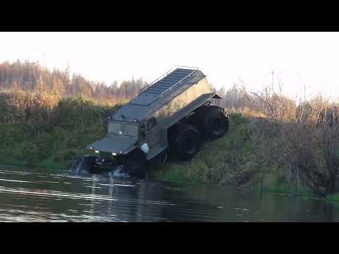 Видео: ИСПЫТАНИЕ ХИЩНИКА С ЗАГРУЗКОЙ 2200 КГ НА ВОДЕ