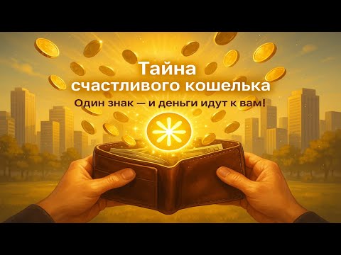 Видео: Тайна счастливого кошелька. Один знак — и деньги идут к вам!