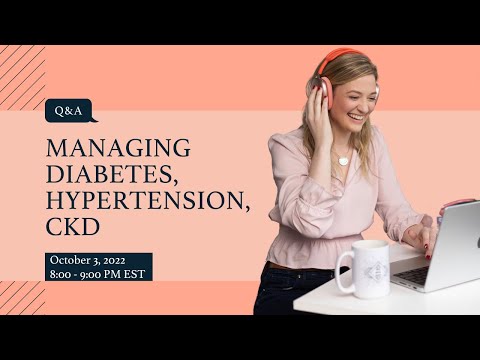 Видео: Вопросы и ответы по курсу «Лечение диабета, гипертонии и ХБП»