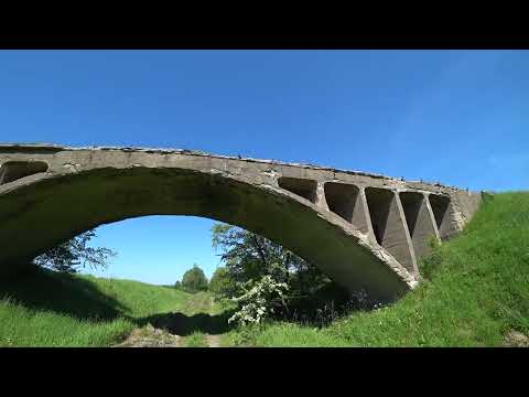 Видео: Попробовал проехать по участку старой ЖД.