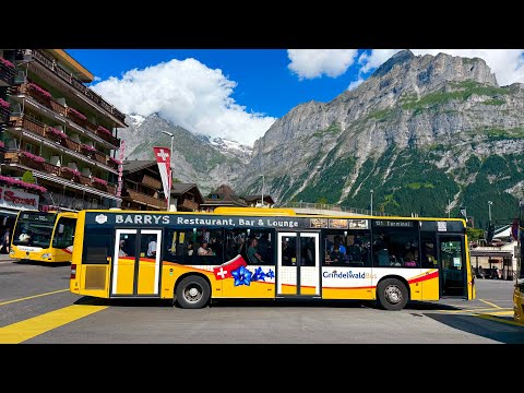 Видео: Вождение в Швейцарии🇨🇭Захватывающий вид на горы из швейцарской сельской местности .