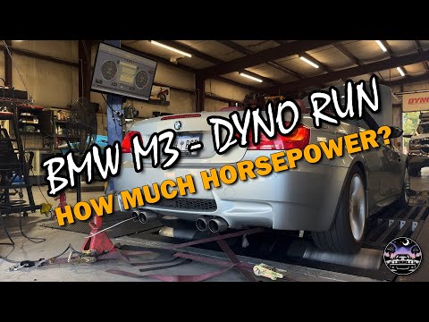 Видео: BMW M3 E93: динамометрический стенд для проверки мощности. Визит 1.