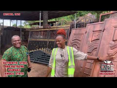 Видео: Вы не поверите 😱 Стоимость железных ворот и дверей местного производства в Энугу. Октябрь 2025 г.