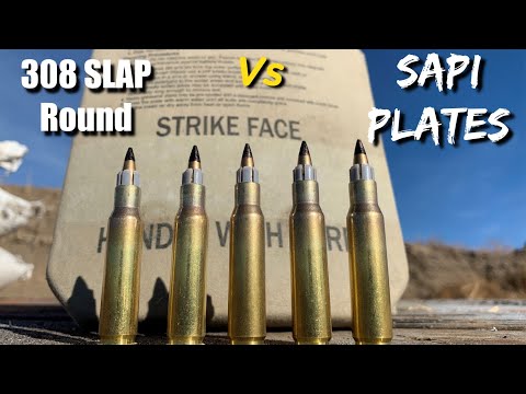 Видео: Пластины SAPI против 308 SLAP-патронов