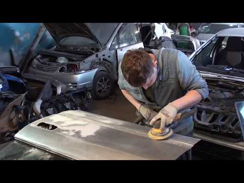 Видео: Кузовной ремонт Toyota Chaser  Реставрация началась