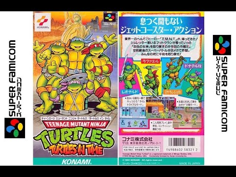 Видео: Teenage Mutant Ninja Turtles: Turtles In Time (Super Famicom/SNES). Пробую пройти на сложном режиме.