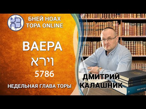 Видео: "Ваера" 5786/2025. Недельные главы Торы - Парашат а-шавуа | Дмитрий Калашник