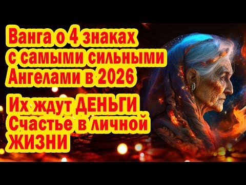 Видео: ВАНГА о 4 знаках❗Их Ангелы Хранители творят ЧУДЕСА❗2026 станут БОГАТЫМИ СЧАСТЛИВЫМИ❗