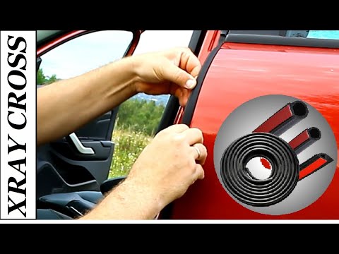 Видео: XRAY CROSS: Уплотнители дверей. Силикон и полироль.