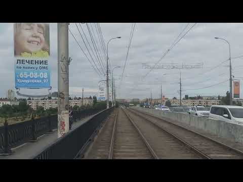 Видео: Линия на АО Каустик ч. 2 | Tatra T3 ВЗСМ | Бортовой Номер 3035 | на Маршруте 11 | г. Волгоград