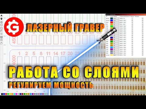 Видео: LightBurn: Полное руководство по работе со слоями | Мастер-класс на русском