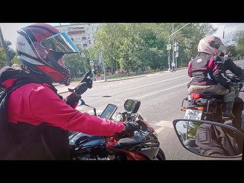 Видео: Мотобратья проводили Татьяну Озолину в вечный мотопробег. Мото Таня в наших сердцах!