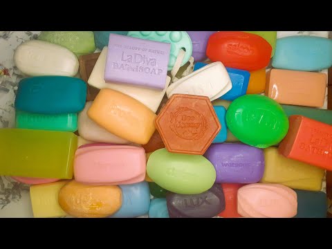 Видео: ASMR Soap Opening Haul | Unpacking Soap | Satisfying Video |No Talking | Распаковка мыла | ASMR SOAP