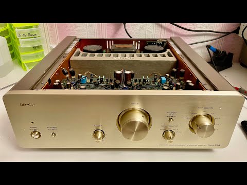 Видео: Denon pma-s1 профилактика. (Часть 1)