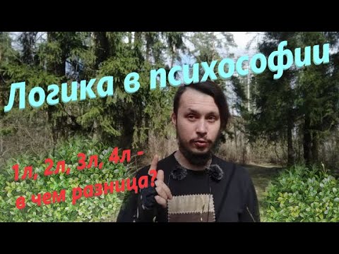 Видео: Четыре вида логики в психософии