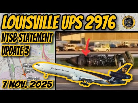 Видео: UPS № 2976 Обновление NTSB 3 ноября 2025 г.