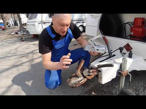 Видео: Главная деталь прицепа каравана