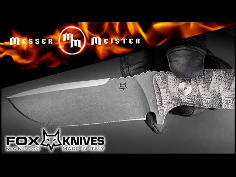 Видео: Нож FOX Pro Hunter - для тех кто любит покрепче!