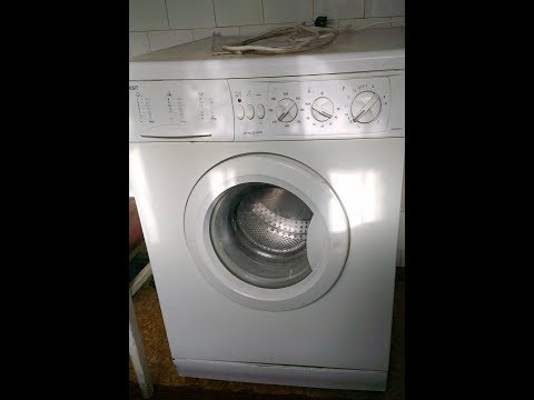 Видео: Indesit WG 835 замена подшипников