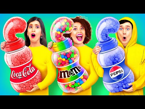 Видео: ВИРАЛЬНЫЕ ЛАЙФХАКИ И ЧЕЛЛЕНДЖИ С ЕДОЙ! Крутые идеи с замороженным медовым желе от 123 GO!